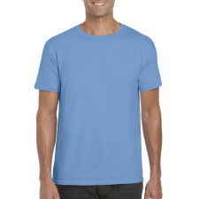 GILDAN softstyle, GI64000, kereknyakú pamut póló, Carolina Blue-M férfi póló