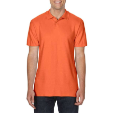 GILDAN softstyle Gildan GI64800, Dupla piké galléros póló, Orange-2XL férfi póló