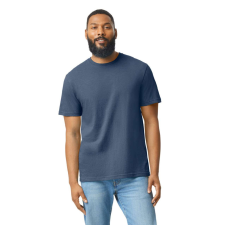 GILDAN Softstyle körkötött rövid ujjú póló, Gildan GI67000, Navy Mist-3XL férfi póló