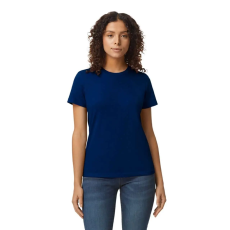 GILDAN Softstyle® puha, gyűrűs fonású pamut női póló (navy, S)