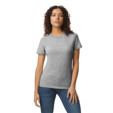 GILDAN Softstyle® puha, gyűrűs fonású pamut női póló (RS Sport Grey, M)