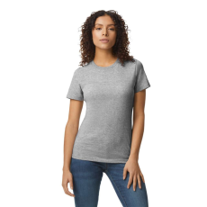 GILDAN Softstyle® puha, gyűrűs fonású pamut női póló (RS Sport Grey, S)