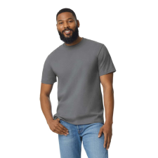 GILDAN Softstyle® puha, gyűrűs fonású pamut póló (charcoal, 3XL) munkaruha