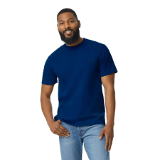 GILDAN Softstyle® puha, gyűrűs fonású pamut póló (navy, 4XL) munkaruha