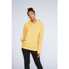 GILDAN Softstyle® puha, gyűrűs fonású pamut unisex kapucnis pulóver (yellow haze, 3XL)
