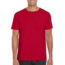 GILDAN Softstyle rövid ujjú környakas póló, Gildan GI64000, Cherry Red-L
