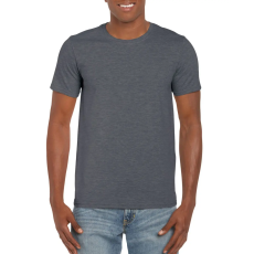 GILDAN Softstyle rövid ujjú környakas póló, Gildan GI64000, Dark Heather-5XL
