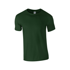 GILDAN Softstyle rövid ujjú környakas póló, Gildan GI64000, Forest Green-3XL