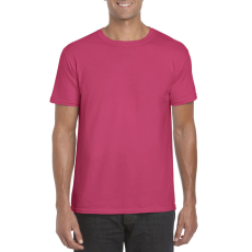 GILDAN Softstyle rövid ujjú környakas póló, Gildan GI64000, Heliconia-XL