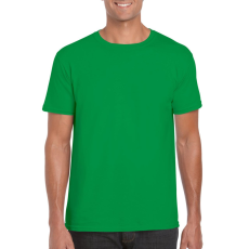 GILDAN Softstyle rövid ujjú környakas póló, Gildan GI64000, Irish Green-2XL