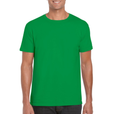 GILDAN Softstyle rövid ujjú környakas póló, Gildan GI64000, Irish Green-4XL férfi póló