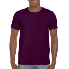 GILDAN Softstyle rövid ujjú környakas póló, Gildan GI64000, Maroon-3XL férfi póló