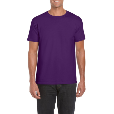 GILDAN Softstyle rövid ujjú környakas póló, Gildan GI64000, Purple-2XL