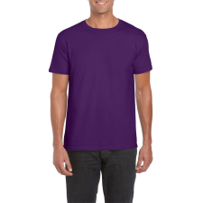 GILDAN Softstyle rövid ujjú környakas póló, Gildan GI64000, Purple-3XL férfi póló