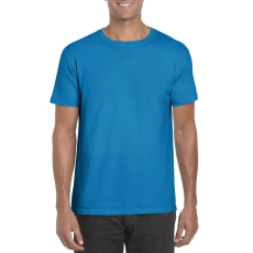 GILDAN Softstyle rövid ujjú környakas póló, Gildan GI64000, Sapphire-2XL