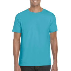 GILDAN Softstyle rövid ujjú környakas póló, Gildan GI64000, Tropical Blue-S