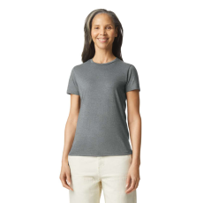 GILDAN Softstyle testhez álló rövid ujjú női póló, Gildan GIL64000, Graphite Heather-3XL