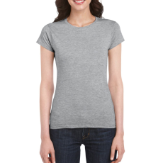 GILDAN Softstyle testhez álló rövid ujjú női póló, Gildan GIL64000, RS Sport Grey-XL