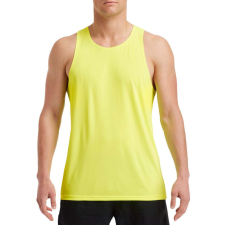 GILDAN Sport hátú Actíve Fit férfi trikó, Gildan GI46200, Safety Green-3XL atléta, trikó