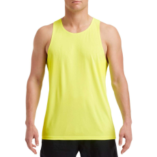 GILDAN Sport hátú Actíve Fit férfi trikó, Gildan GI46200, Safety Green-XL