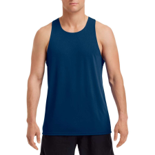 GILDAN Sport hátú Actíve Fit férfi trikó, Gildan GI46200, Sport Dark Navy-L atléta, trikó
