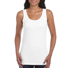 GILDAN Testhez álló, oldalvarrott női trikó, Gildan GIL64200, White-XL női trikó