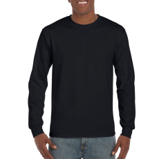 GILDAN Ultra Cotton™ felnőtt hosszú ujjú póló (black, 5XL)
