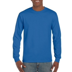 GILDAN Ultra Cotton™ felnőtt hosszú ujjú póló (royal, M)
