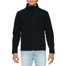 GILDAN Uniszex kabát Gildan GISS800 Hammer Softshell Jacket -4XL, Black