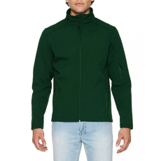 GILDAN Uniszex kabát Gildan GISS800 Hammer Softshell Jacket -M, Forest Green