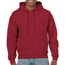 GILDAN Uniszex kapucnis pulóver Gildan GI18500 Heavy Blend™ Adult Hooded Sweatshirt -S, Antique Cherry Red férfi pulóver, kardigán