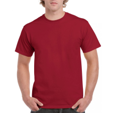GILDAN Uniszex póló Gildan GI2000 Ultra Cotton Felnőtt póló -L, Cardinal Red férfi póló