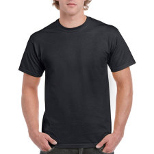GILDAN Uniszex póló Rövid ujjú Gildan Ultra Cotton Adult T-Shirt - 3XL, Fekete férfi póló