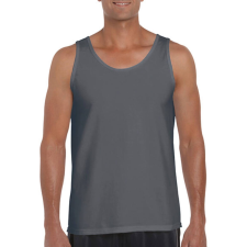 GILDAN Uniszex póló Ujjatlan Gildan Softstyle Adult Tank Top - XL, Szénszürke atléta, trikó