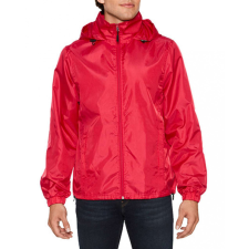 GILDAN Uniszex széldzseki Gildan GIWR800 Hammer Windwear Jacket -2XL, Red férfi kabát, dzseki