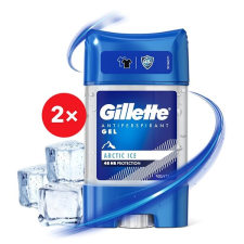 Gillette Arctic Ice zselés izzadásgátló, 2 × 70 ml dezodor