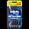 Gillette Blue3 Plus Comfort, Eldobható Borotva Férfiaknak, 8 Darabos K