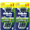 Gillette Blue3 Plus Sensitive eldobható férfi Borotva 2x6db