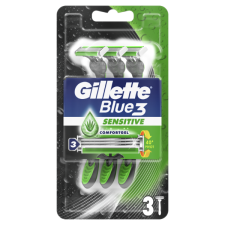 Gillette Blue3 Sensitive Eldobható Férfi Borotva, 3 Darab eldobható borotva