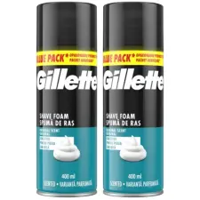 Gillette Classic Sensitive Borotvahab 2x400ml borotvahab, borotvaszappan