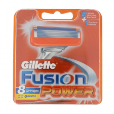 Gillette Fusion Power borotvabetét 8 db férfiaknak pótfej, penge