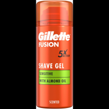 Gillette Fusion Shave Gel Sensitive with Almond oil 75 ml (7702018464876) (7702018464876) borotvahab, borotvaszappan