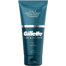 Gillette Intimate Intim borotválkozókrém + bőrtisztító emulzió, 150 ml borotvahab, borotvaszappan