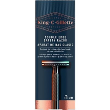 Gillette KING C. GILLETTE Double Edge + 5 db fej eldobható borotva