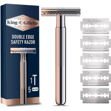 Gillette KING C. GILLETTE Double Edge + 5 db fej eldobható borotva