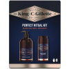  Gillette King C. Gillette szakállmosó 350 ml + hidratáló krém 100 ml
