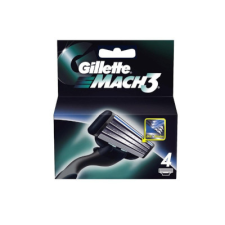 Gillette Mach3 borotva betét 4db pótfej, penge