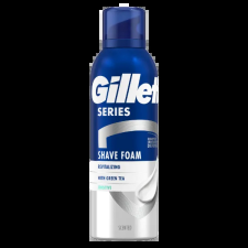 Gillette Series Revitalizáló Borotvahab Zöld Teával, 200ml borotvahab, borotvaszappan