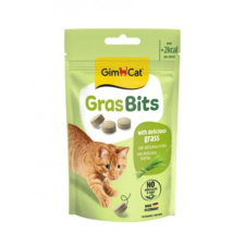 Gimborn Gimcat GimCat Gras Bits 50 g vitamin, táplálékkiegészítő macskáknak