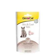 Gimborn Gimcat GimCat Skin & Coat Tabs 40 g vitamin, táplálékkiegészítő macskáknak